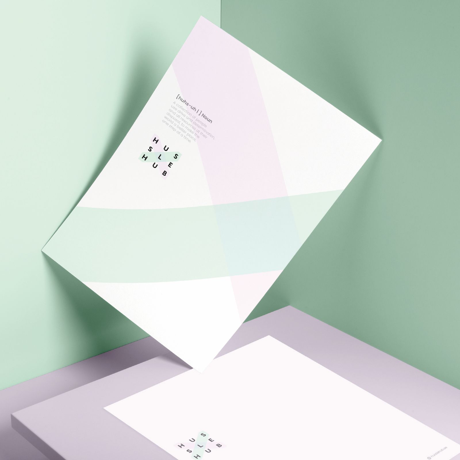 Hussle Hub brand asset 3