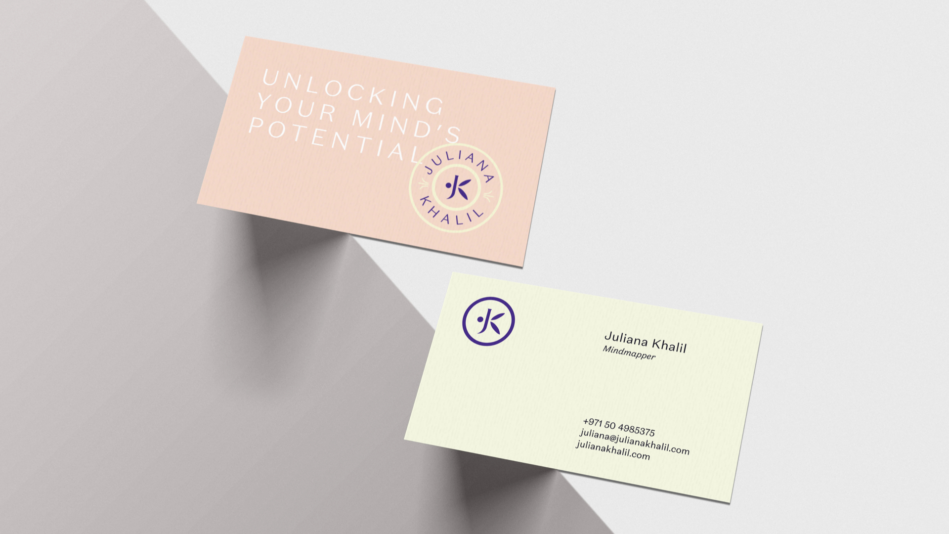 Juliana Khalil — Mindmapper — Unlocking your mind's potential website mockup