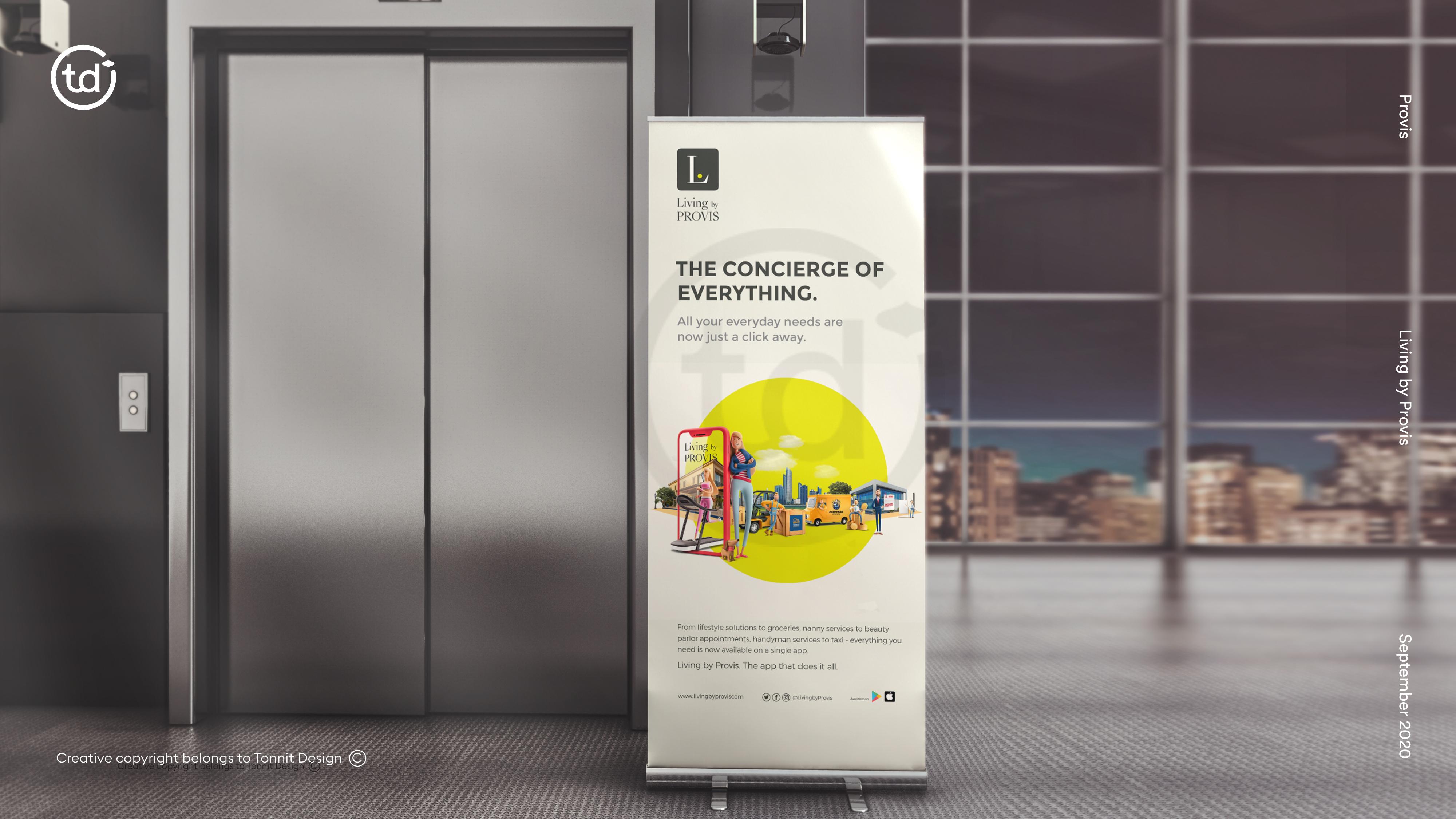 Living by Provis brand asset 4