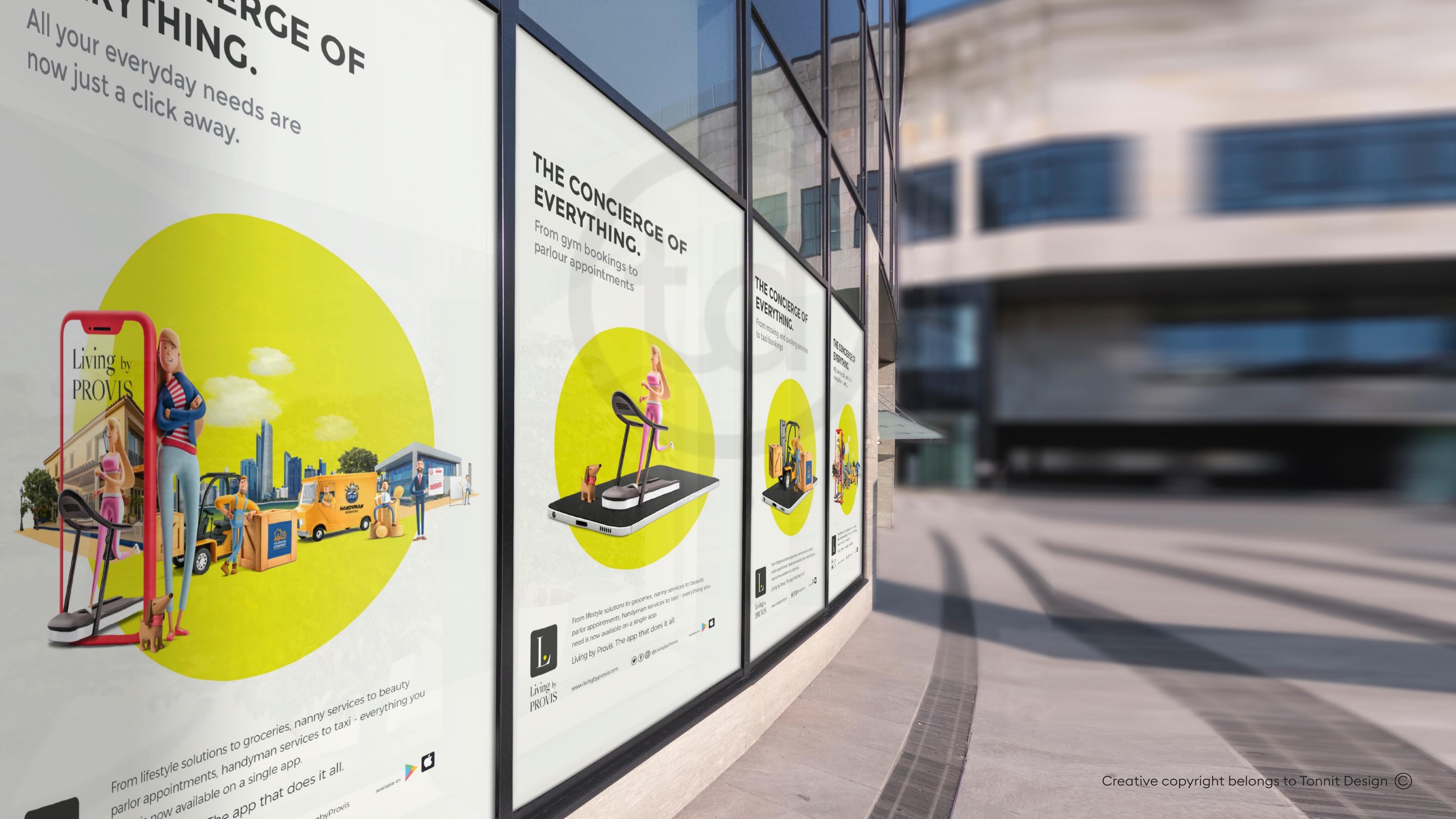 Living by Provis brand asset 2