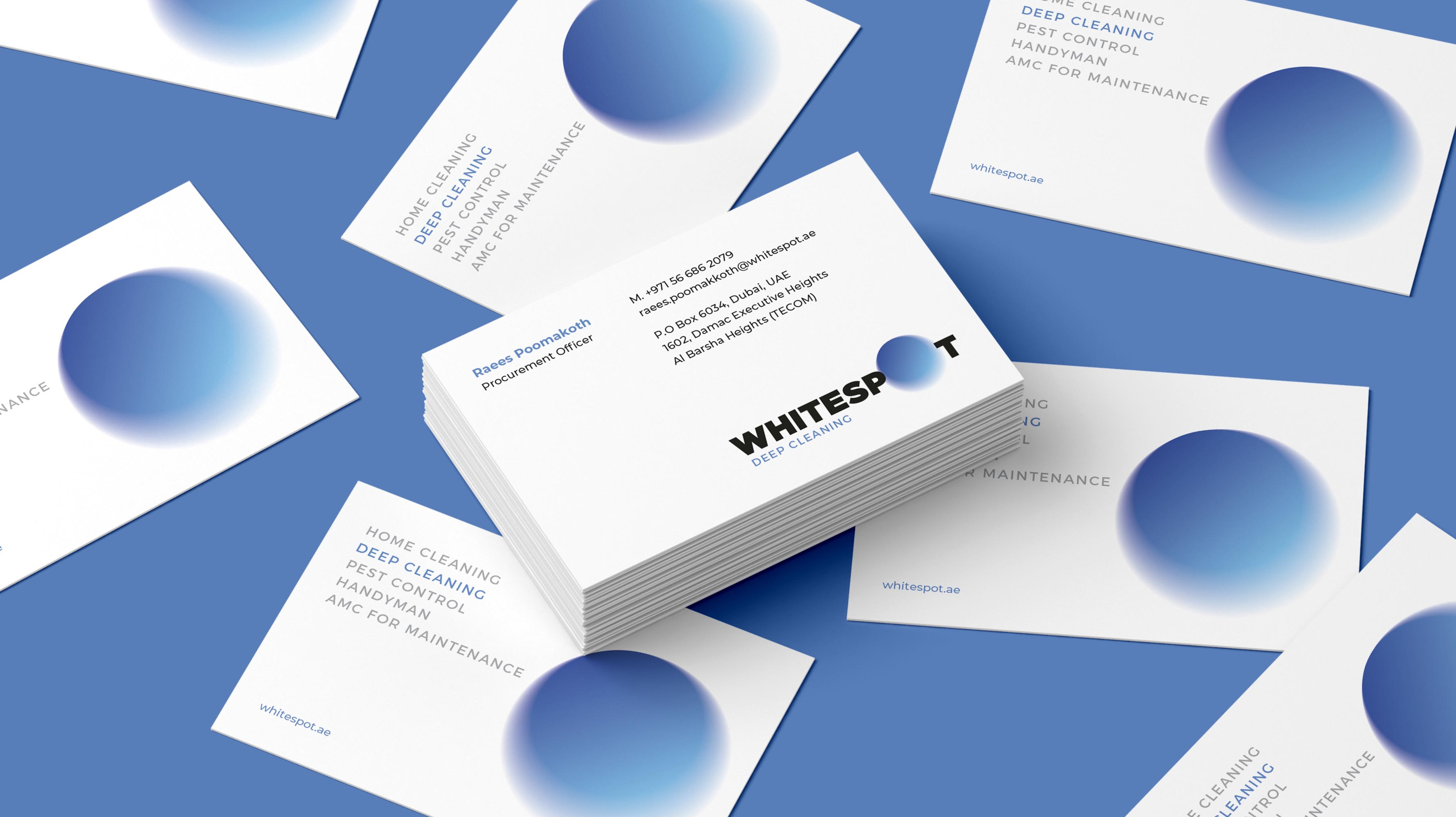 Whitespot — Spotless Solutions — Facilities Management Dubai website mockup