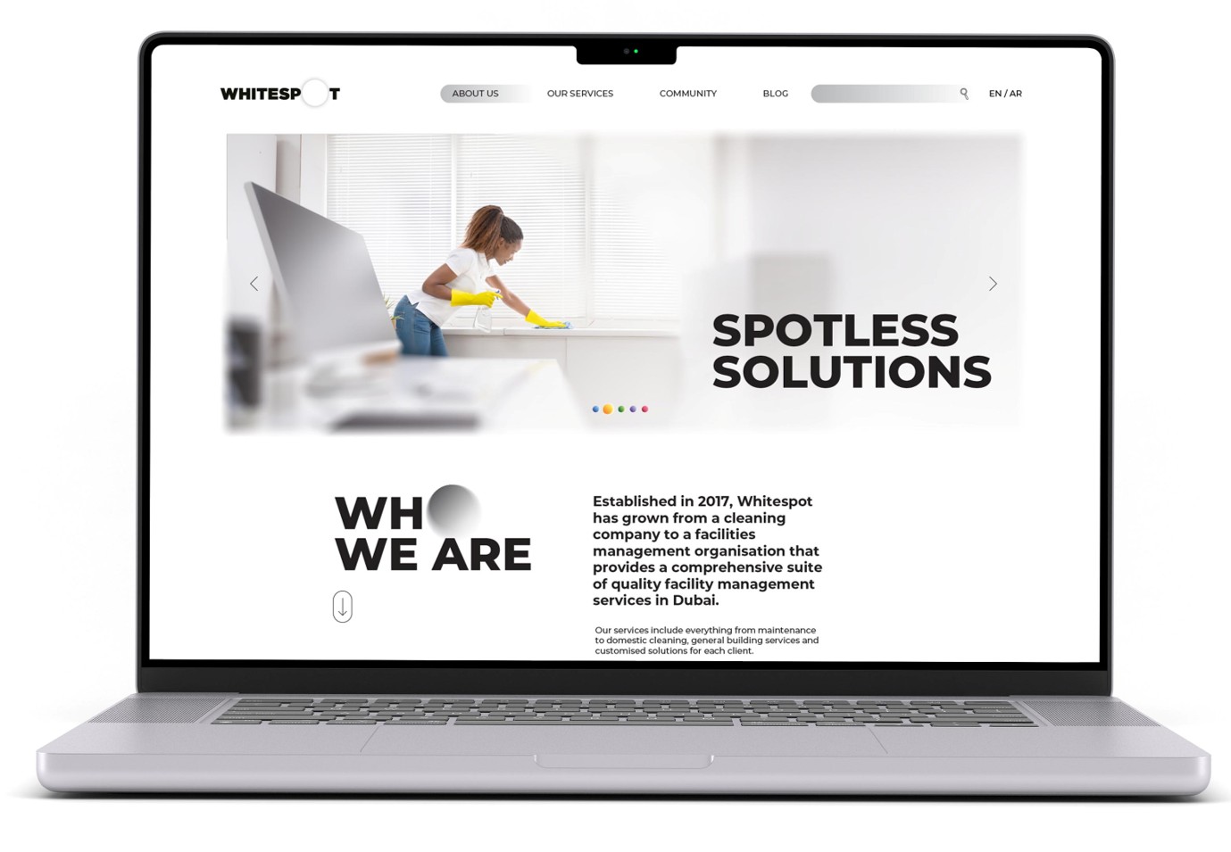 Whitespot brand asset 3